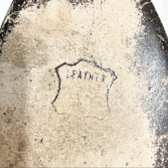 Stuart Weitzman Bowling Suede Leather Open Toe Pump Heel Rosettes at Toes Red 🟥👠 - Picture 12 of 16